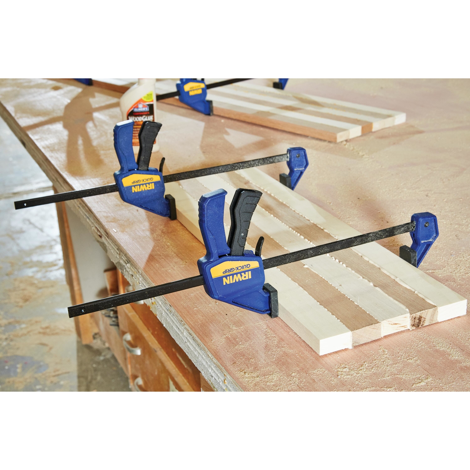 Irwin Quick-Grip Bar Clamp Set 100 lb 6 pc