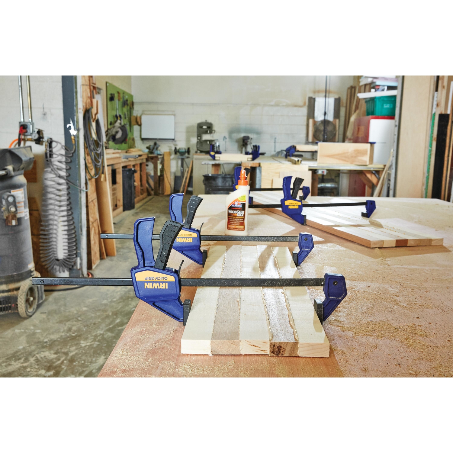 Irwin Quick-Grip Bar Clamp Set 100 lb 6 pc