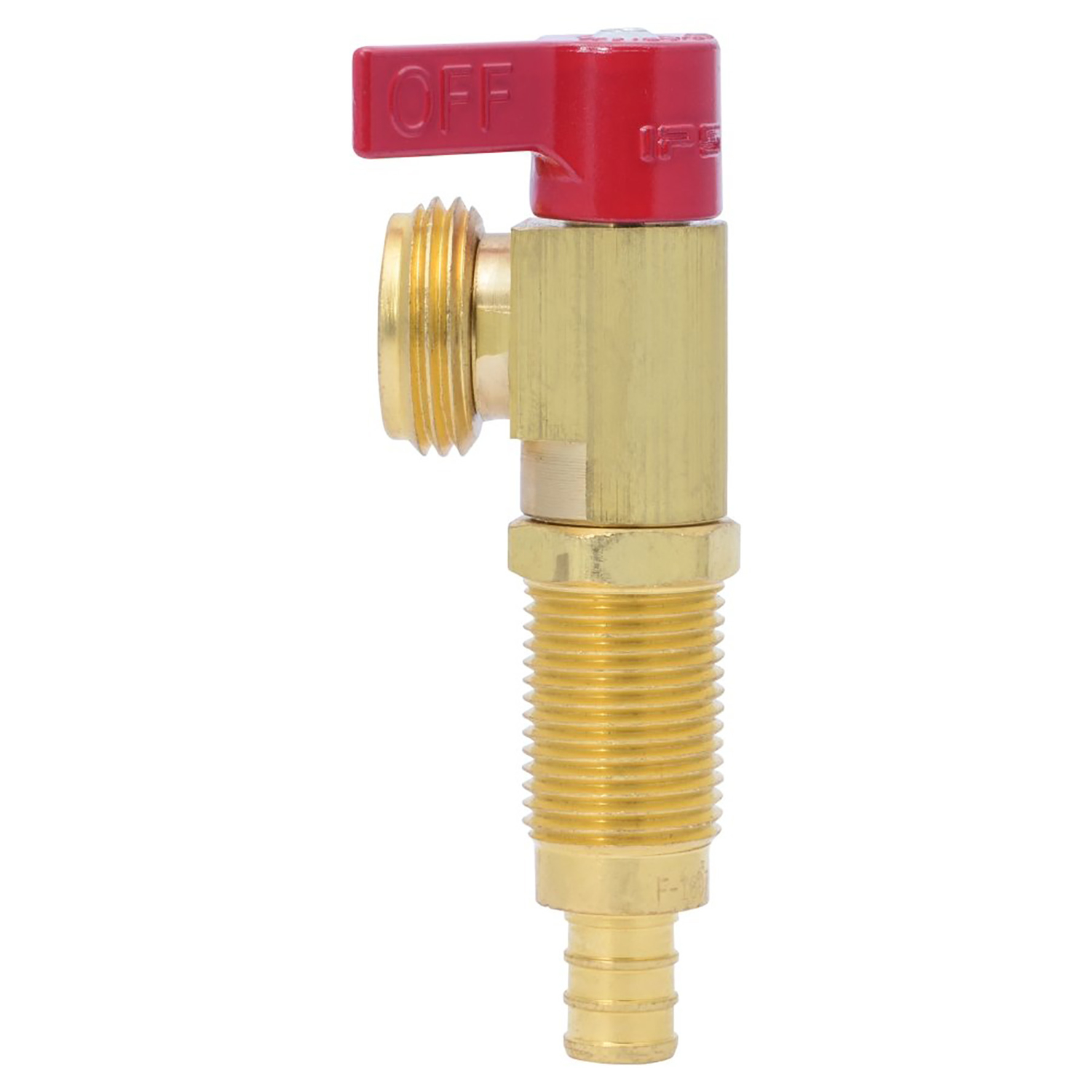 Pex Washing Machine Valve, Hot Water, 1/2 In.