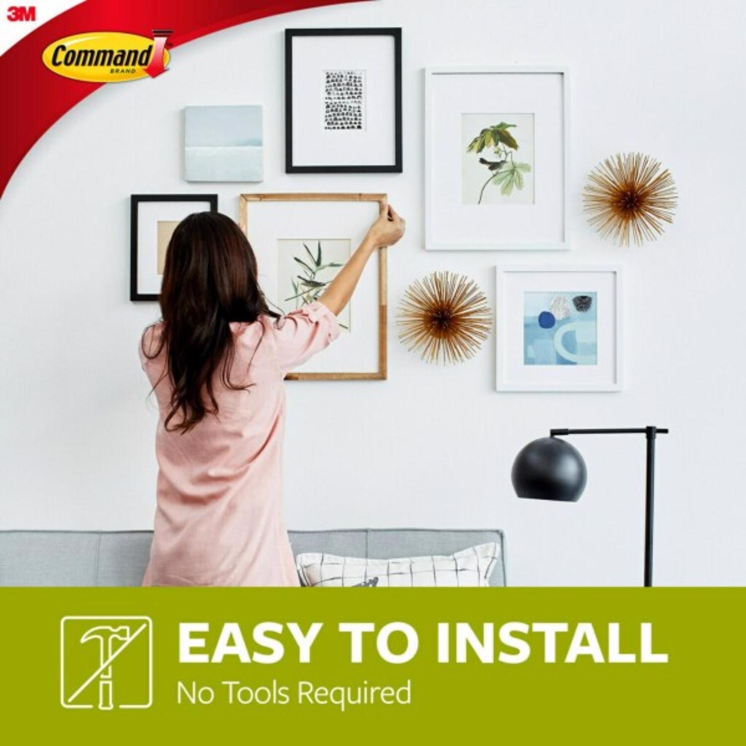 3M Command Silver Assorted Picture Hanger 5 lb 1 pk