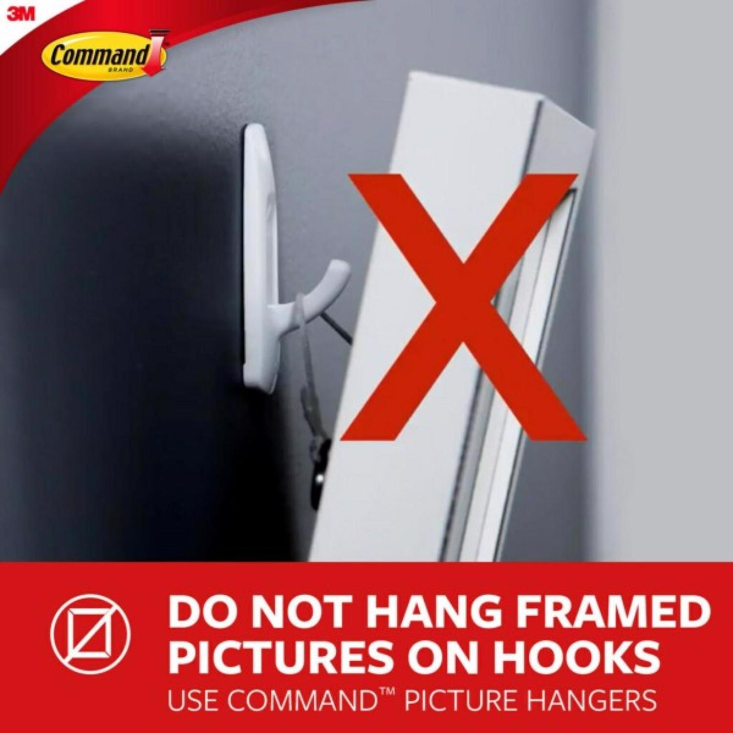 3M Command Silver Assorted Picture Hanger 5 lb 1 pk