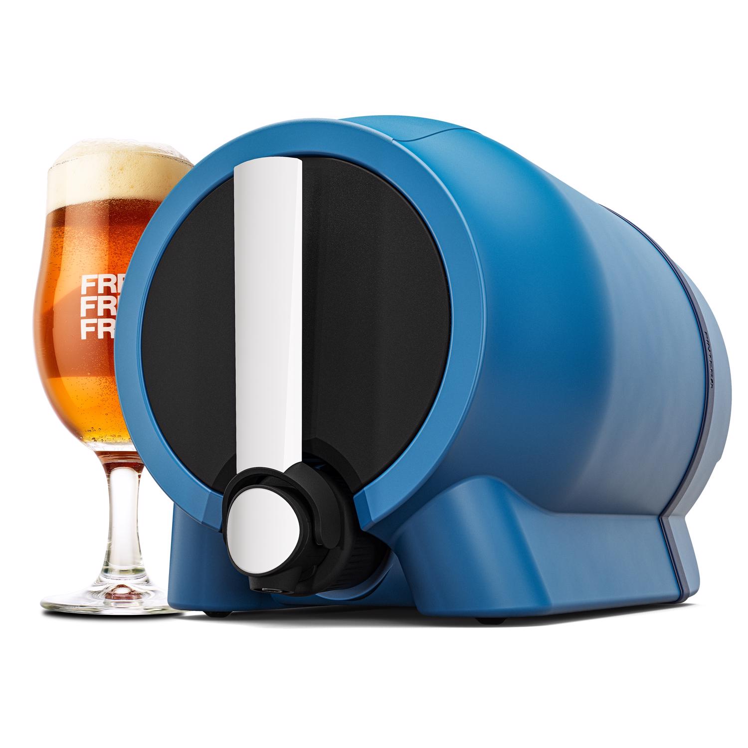 Pinter Electric Blue Beer Brewing Kit With Brewing Dock