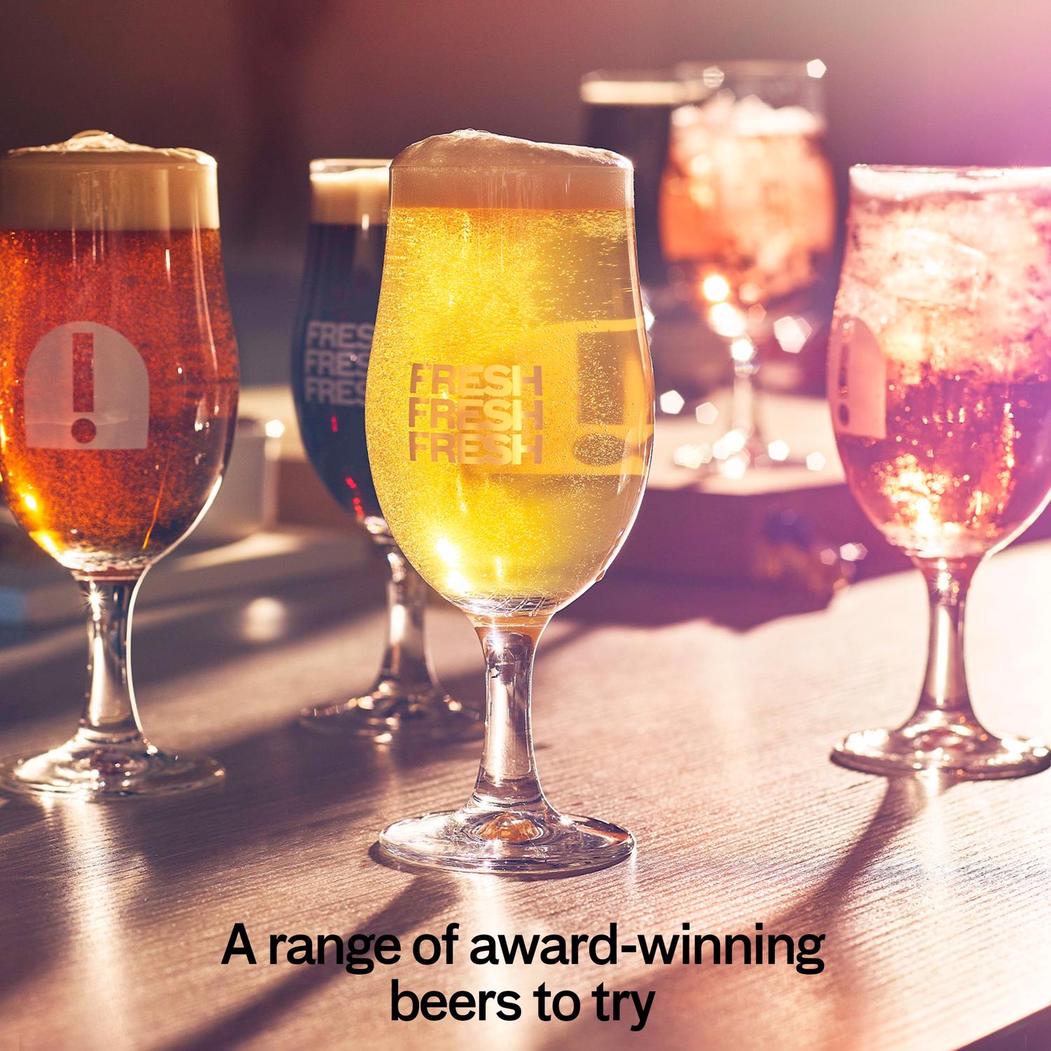 Pinter Electric Blue Beer Brewing Kit With Brewing Dock