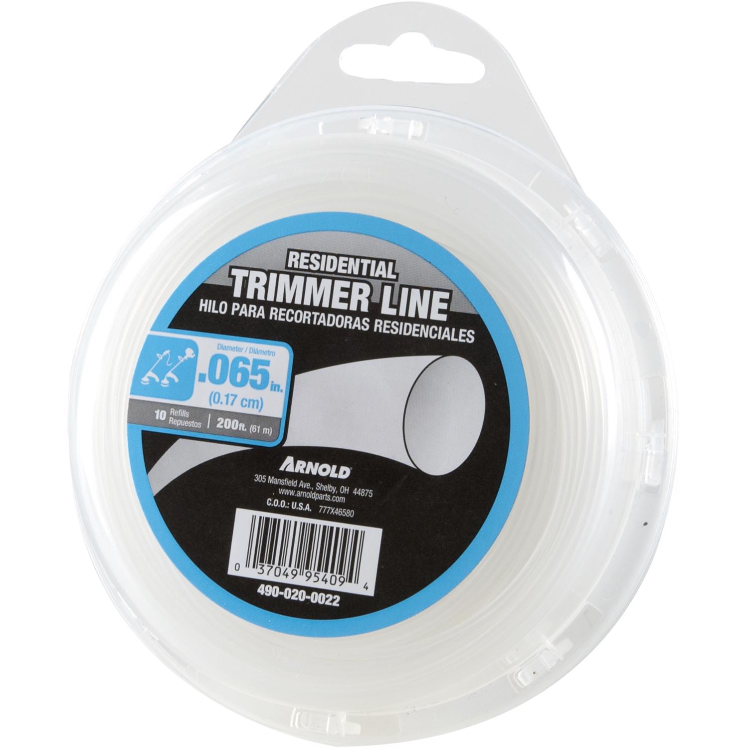 Residential Grade 0.065 In. Diameter X 200 Ft. Length Trimmer Line