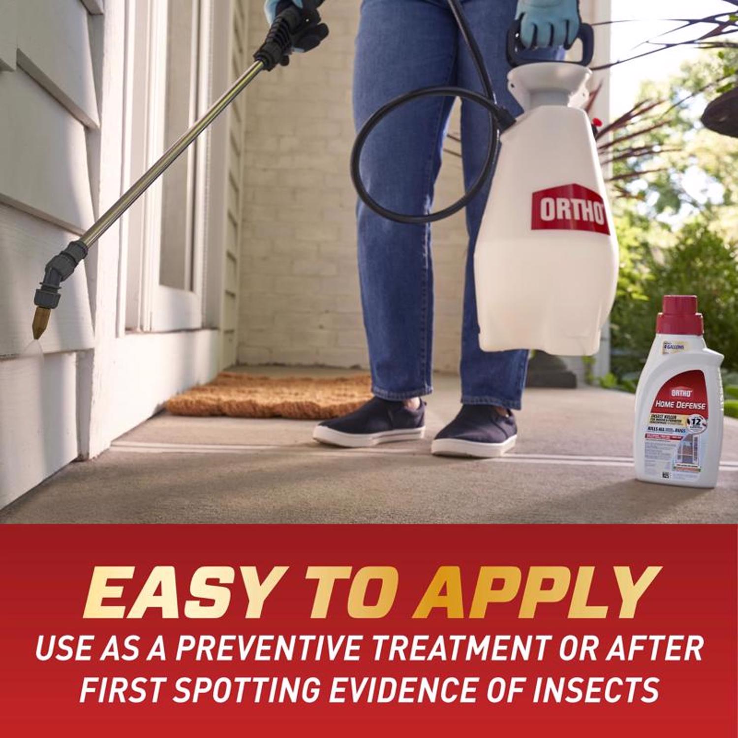 Home Defense Insect Killer for Indoor & Perimeter, 32 oz. Concentrate