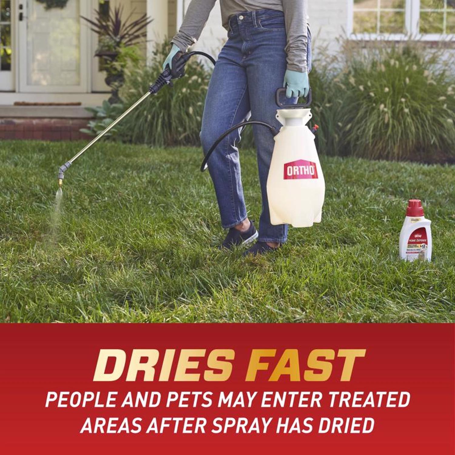 Home Defense Insect Killer for Indoor & Perimeter, 32 oz. Concentrate