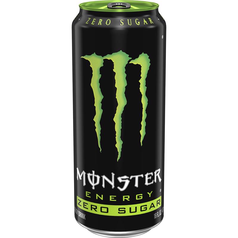 Monster Energy Zero Sugar 50本 Monster Energy, Zero Sugar, Sugar Free Energy Drink, 16 fl oz