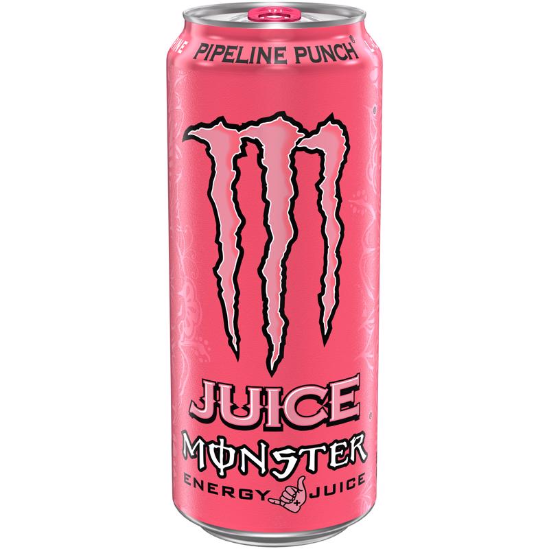 Monster Energy Juice, Pipeline Punch, Juice + Energy Drink, 16 Fl